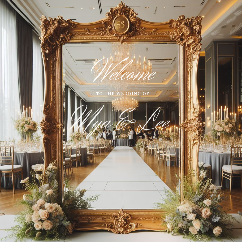 Experience Magic with Mirror Signs!