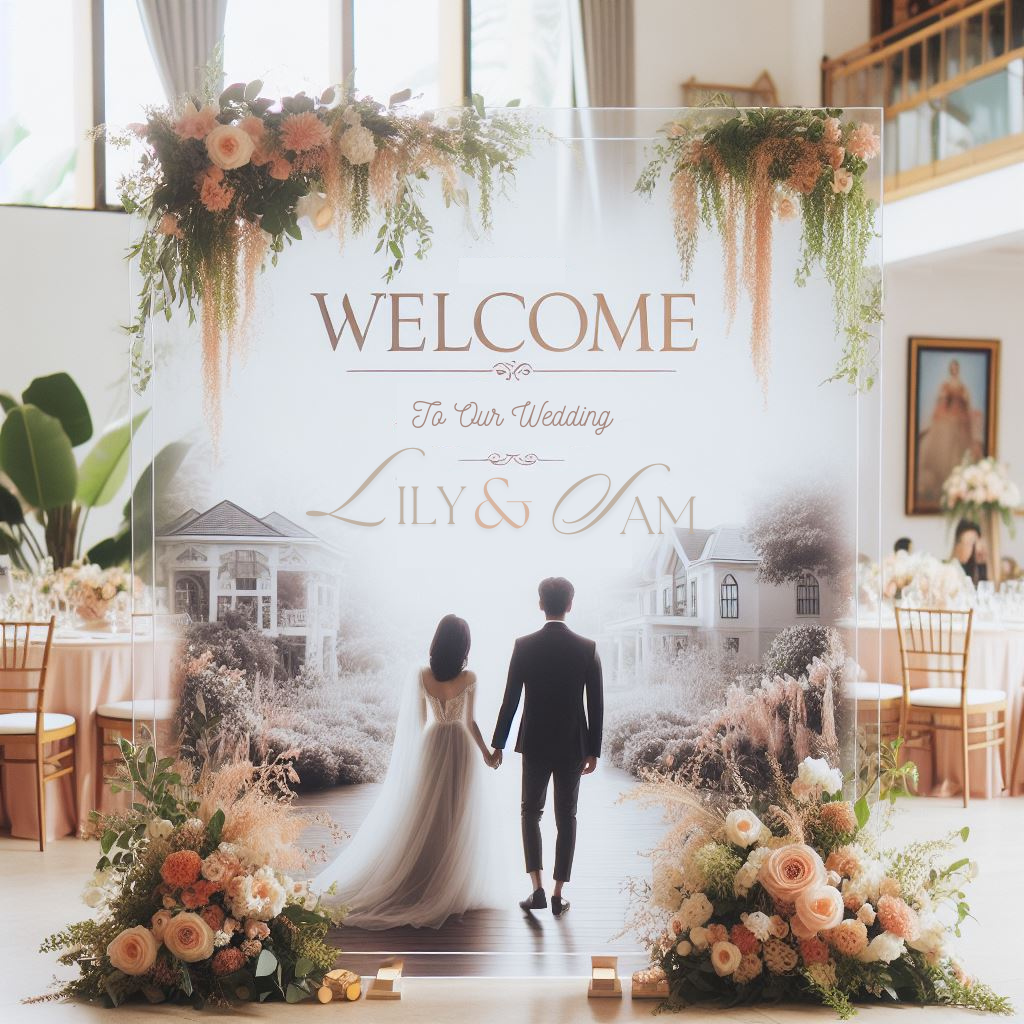 North Dallas Best Event Acrylic Signs Solutions!